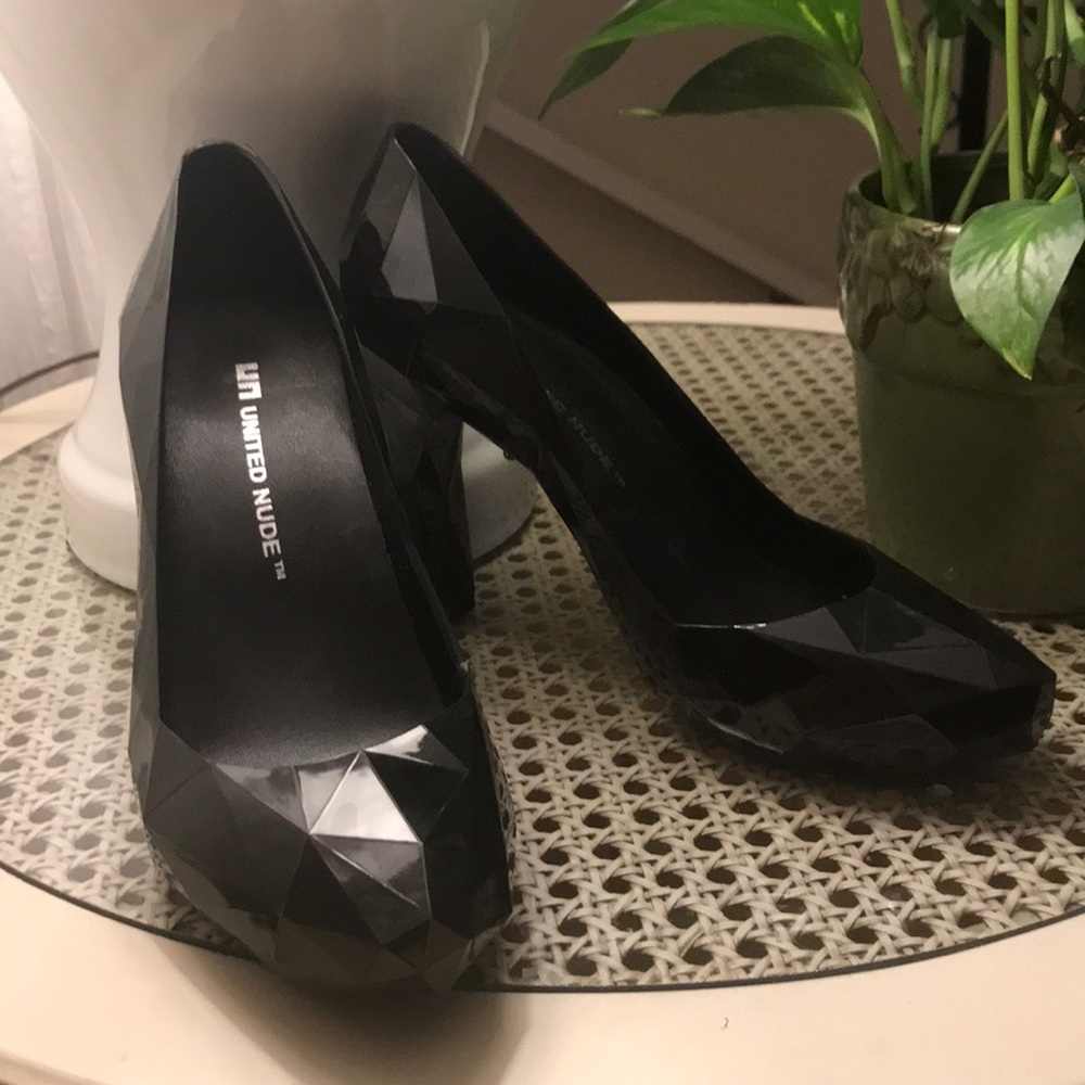 United Nude Black heels